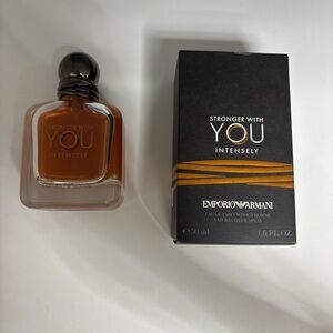 Emporio Armani Black and Orange Fragrance Box